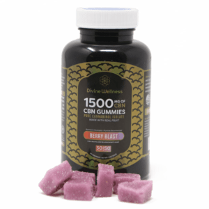 1500mg CBN Isolate Gummies – Berry Blast (30ct)